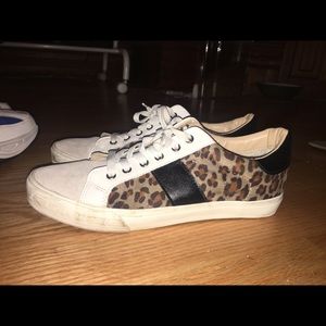 Cheetah print sneaker